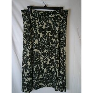 Cato Maxi Skirt Women Large Floral Print Boho Stretch Waist